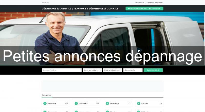 Petites annonces dépannage Petites annonces dépannage