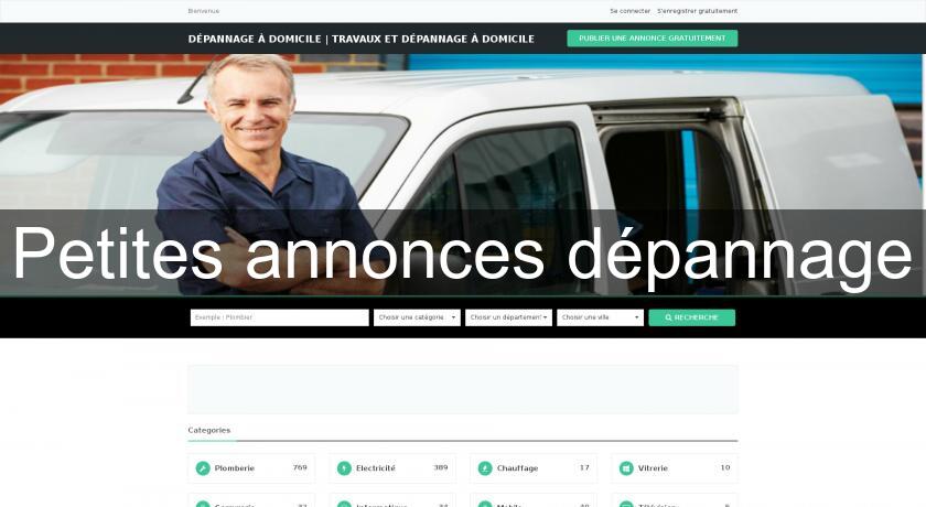 Petites annonces dépannage