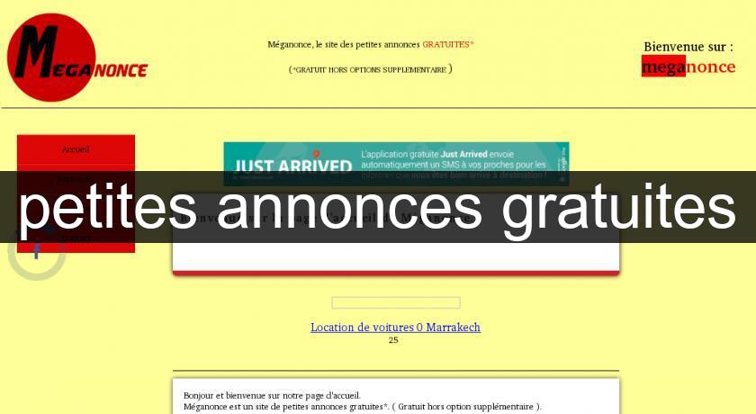 petites annonces gratuites