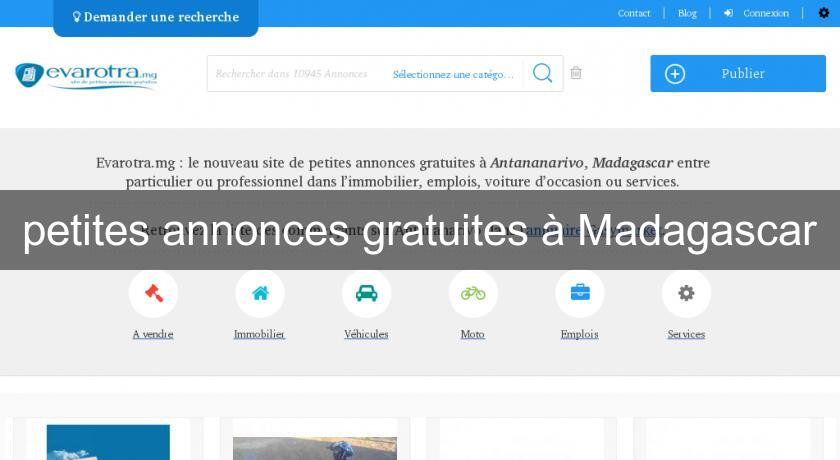 petites annonces gratuites à Madagascar petites annonces gratuites à Madagascar