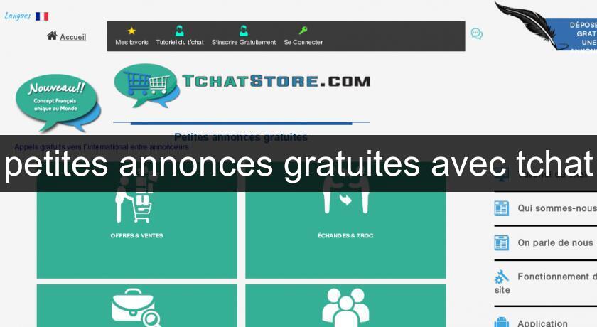 petites annonces gratuites avec tchat