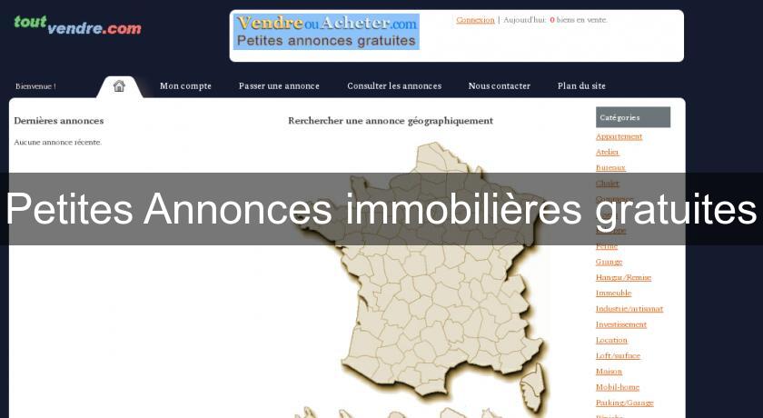 Petites Annonces immobilières gratuites