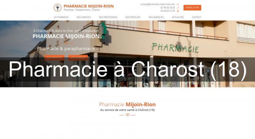 Pharmacie à Charost (18) Pharmacie à Charost (18)