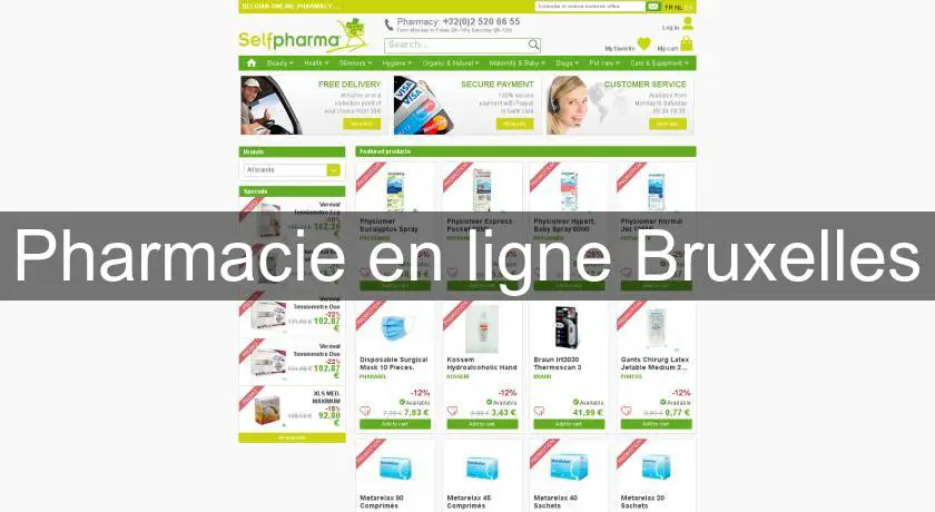 Pharmacie en ligne Bruxelles