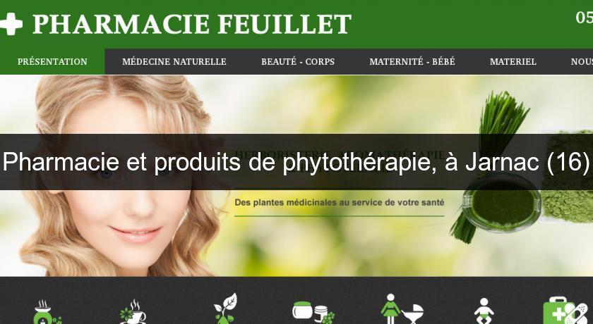 Pharmacie et produits de phytothérapie, à Jarnac (16) Pharmacie et produits de phytothérapie, à Jarnac (16)