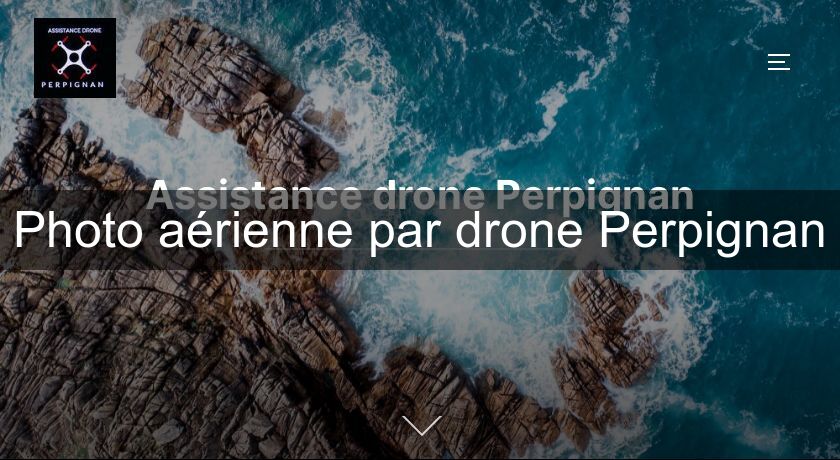 Photo aérienne par drone Perpignan