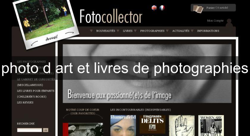 photo d'art et livres de photographies