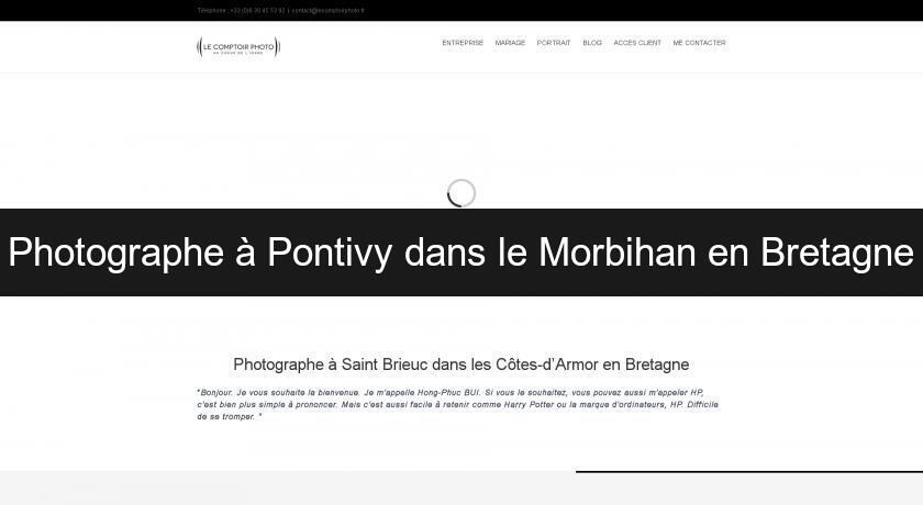 Photographe à Pontivy dans le Morbihan en Bretagne