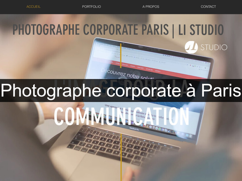 Photographe corporate à Paris