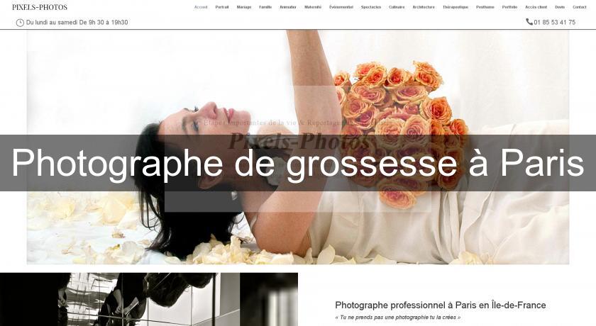 Photographe de grossesse à Paris