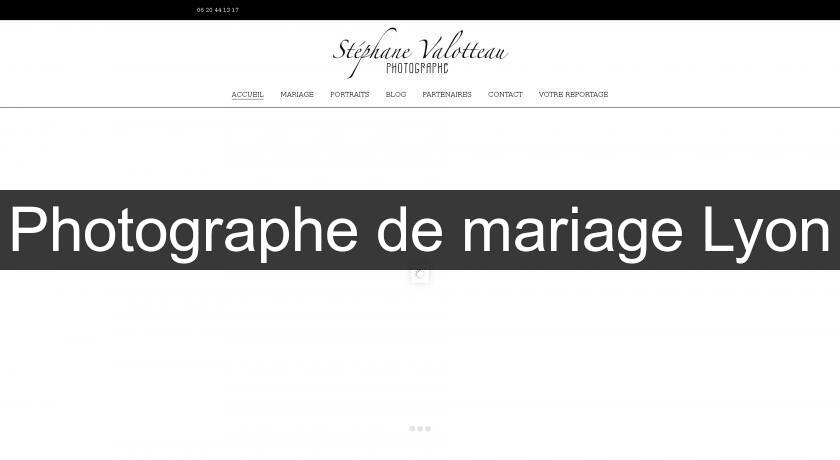 Photographe de mariage Lyon