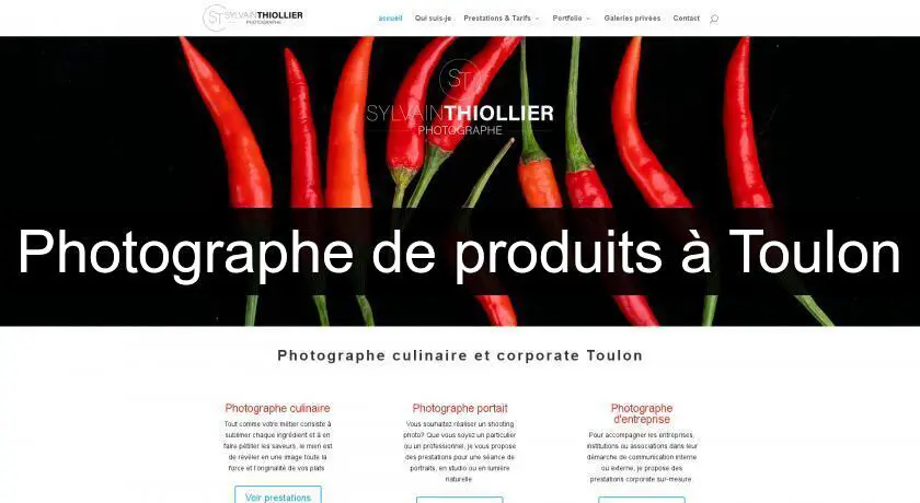 Photographe de produits à Toulon
