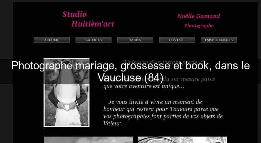 Photographe mariage, grossesse et book, dans le Vaucluse (84)