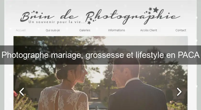 Photographe mariage, grossesse et lifestyle en PACA