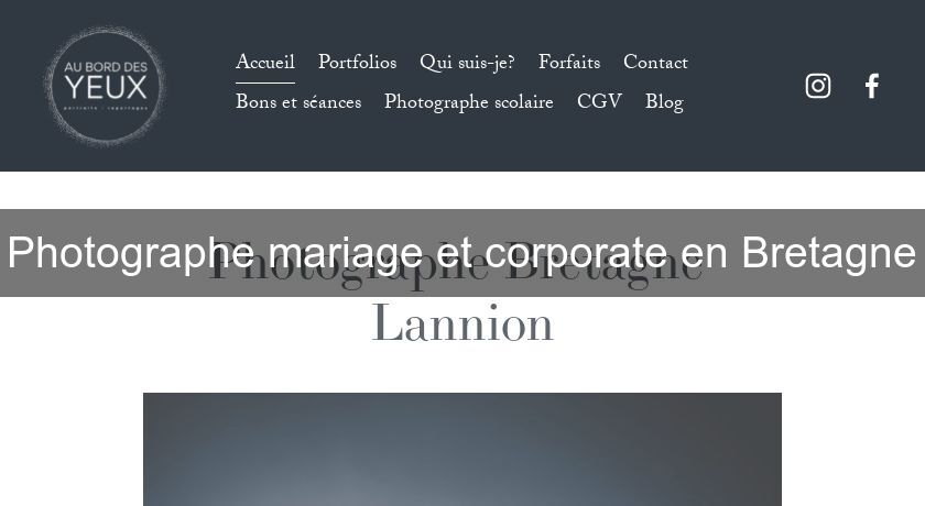 Photographe mariage et corporate en Bretagne