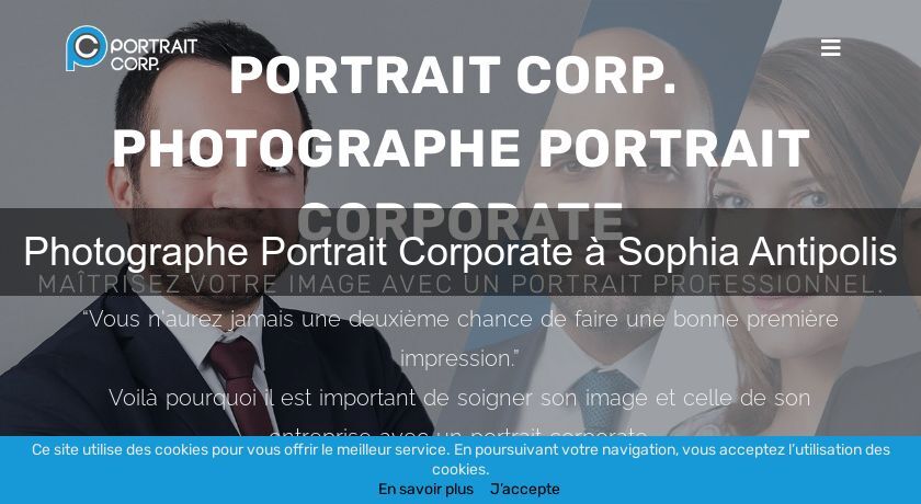 Photographe Portrait Corporate à Sophia Antipolis