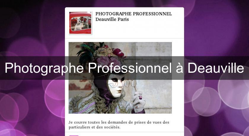 Photographe Professionnel à Deauville