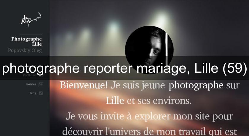 photographe reporter mariage, Lille (59)