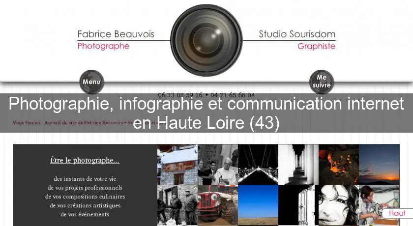 Photographie, infographie et communication internet en Haute Loire (43)