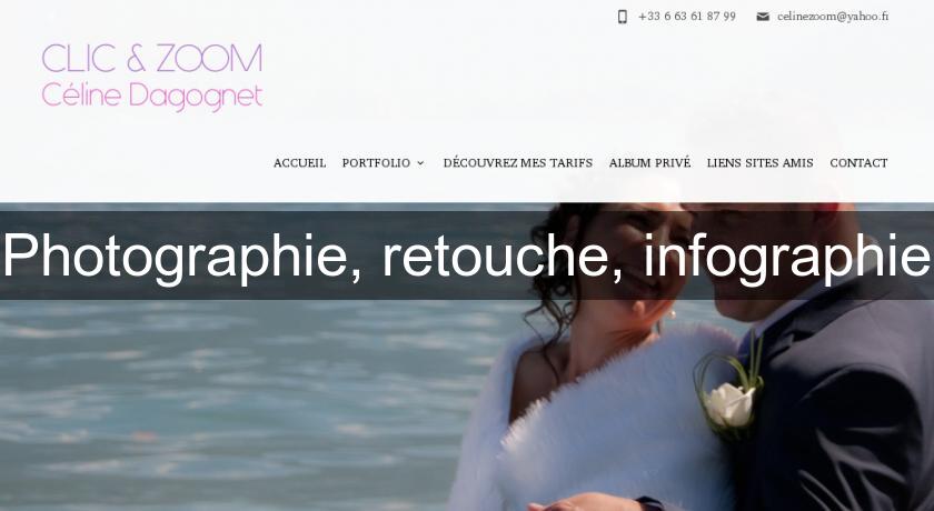 Photographie, retouche, infographie