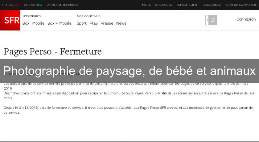 Photographie de paysage, de bébé et animaux Photographie de paysage, de bébé et animaux