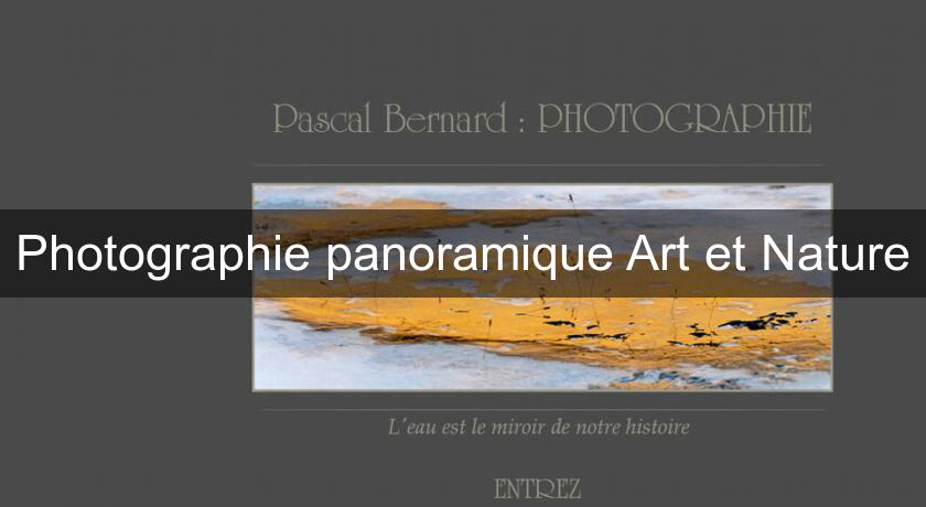 Photographie panoramique Art et Nature