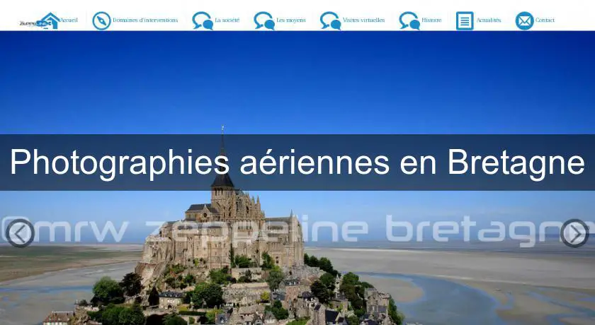 Photographies aériennes en Bretagne
