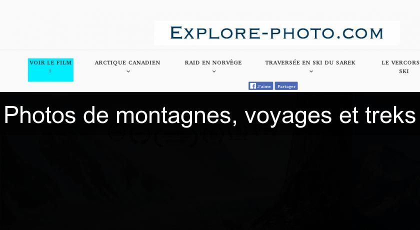 Photos de montagnes, voyages et treks