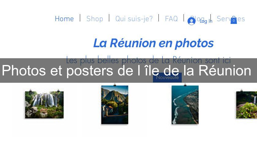 Photos et posters de l'île de la Réunion 