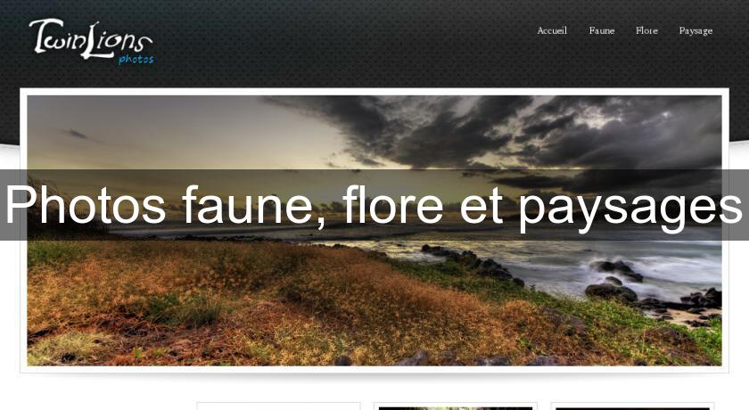 Photos faune, flore et paysages