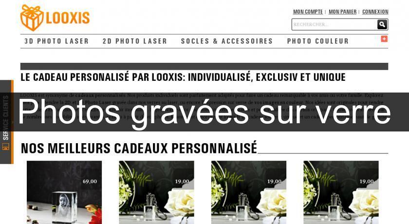 Photos gravées sur verre Photos gravées sur verre