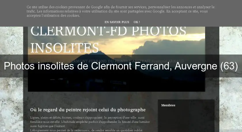 Photos insolites de Clermont Ferrand, Auvergne (63)