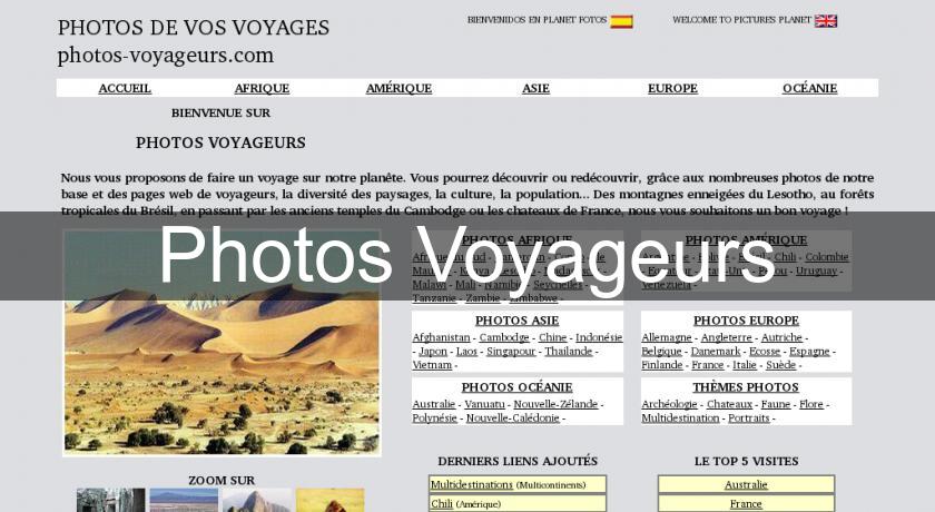 Photos Voyageurs