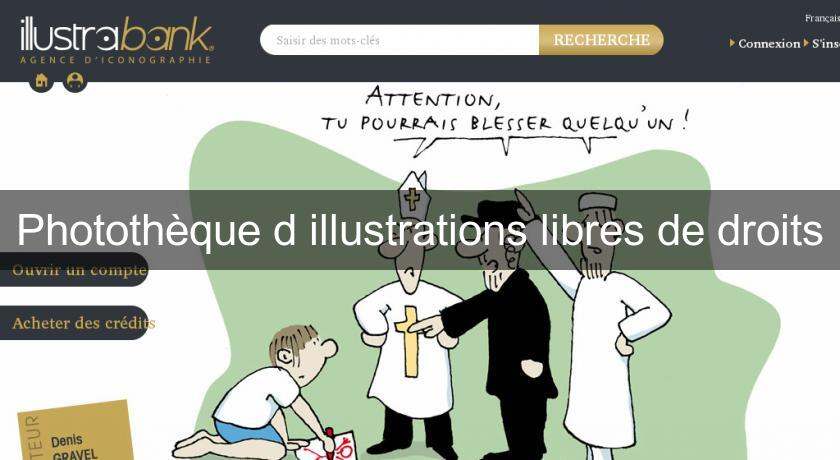 Photothèque d'illustrations libres de droits