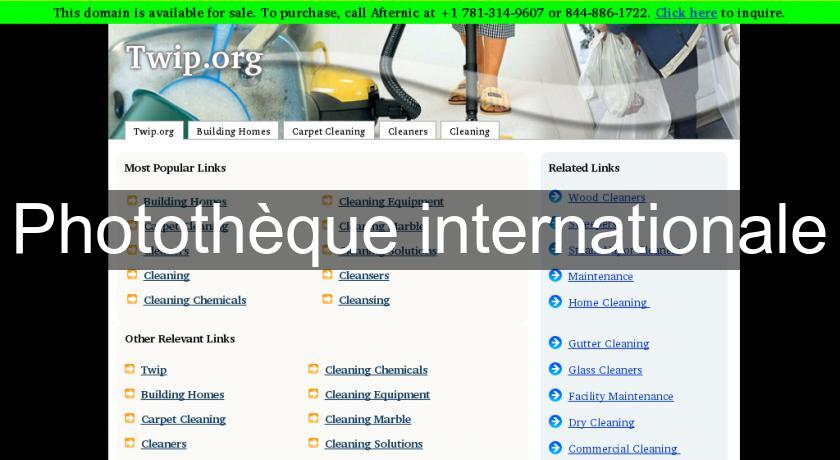 Photothèque internationale Photothèque internationale