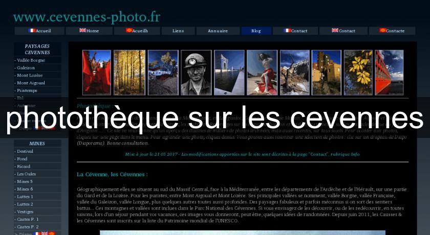 photothèque sur les cevennes photothèque sur les cevennes