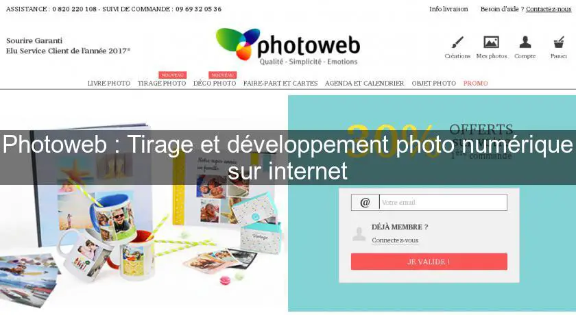 Photoweb : Tirage et développement photo numérique sur internet