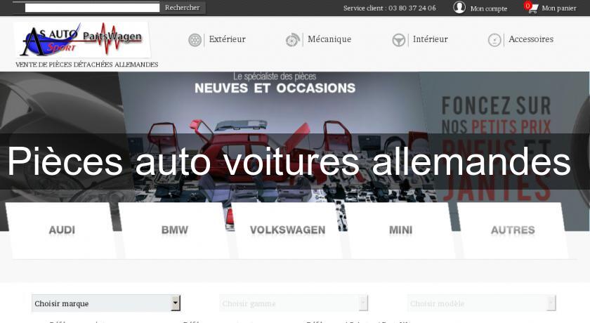 Pièces auto voitures allemandes Pièces auto voitures allemandes