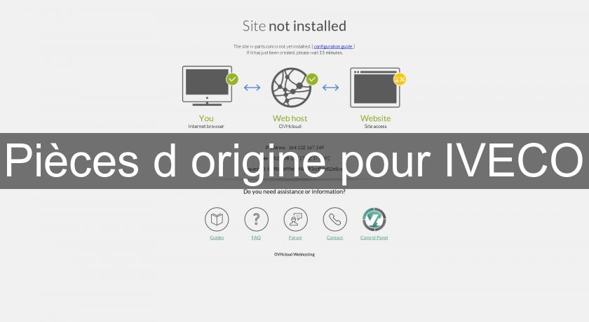 Pièces d'origine pour IVECO Pièces d'origine pour IVECO