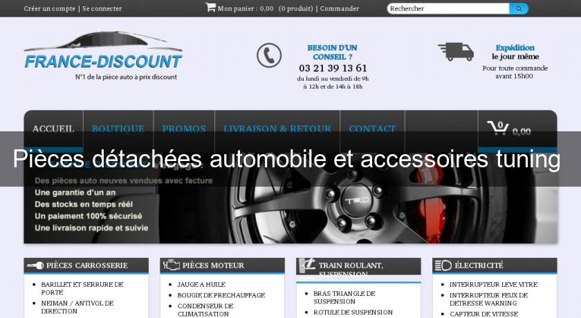 Pièces détachées automobile et accessoires tuning 