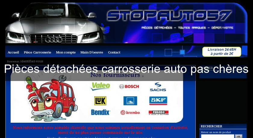 Pièces détachées carrosserie auto pas chères Pièces détachées carrosserie auto pas chères