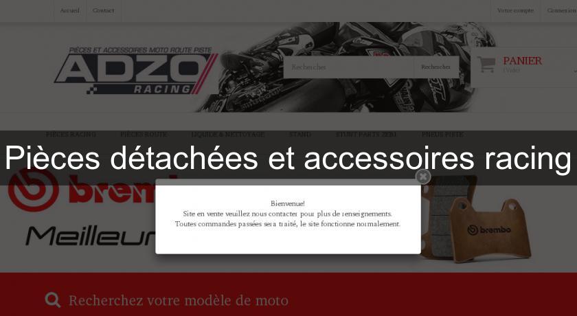 Pièces détachées et accessoires racing Pièces détachées et accessoires racing
