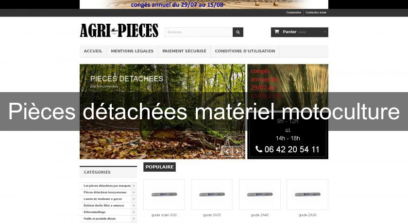 Pièces détachées matériel motoculture Pièces détachées matériel motoculture