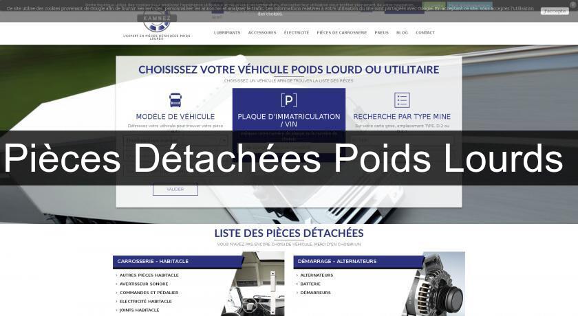Pièces Détachées Poids Lourds Pièces Détachées Poids Lourds