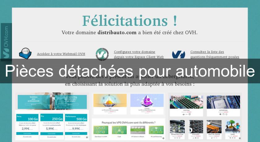 Pièces détachées pour automobile Pièces détachées pour automobile