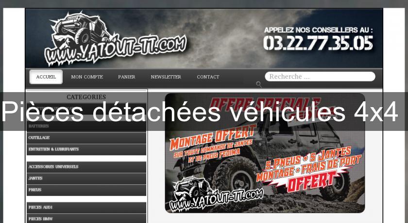 Pièces détachées véhicules 4x4 Pièces détachées véhicules 4x4