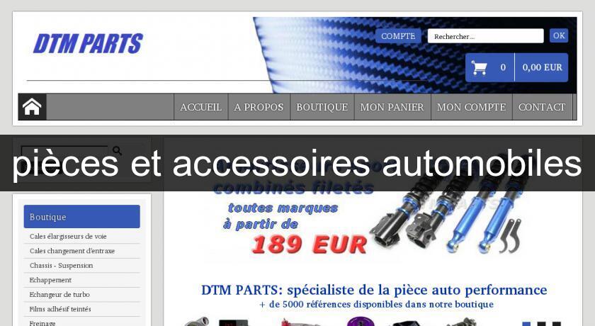 pièces et accessoires automobiles