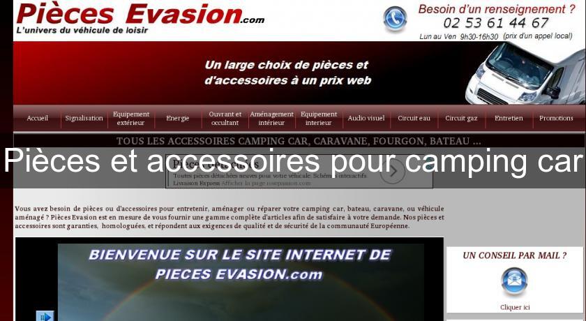 Pièces et accessoires pour camping car Pièces et accessoires pour camping car
