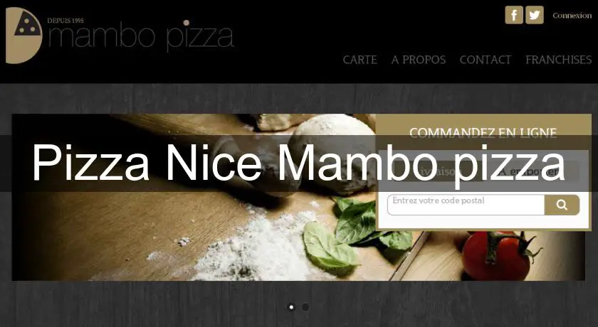 Pizza Nice Mambo pizza