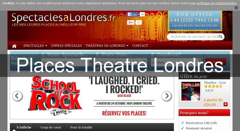 Places Theatre Londres